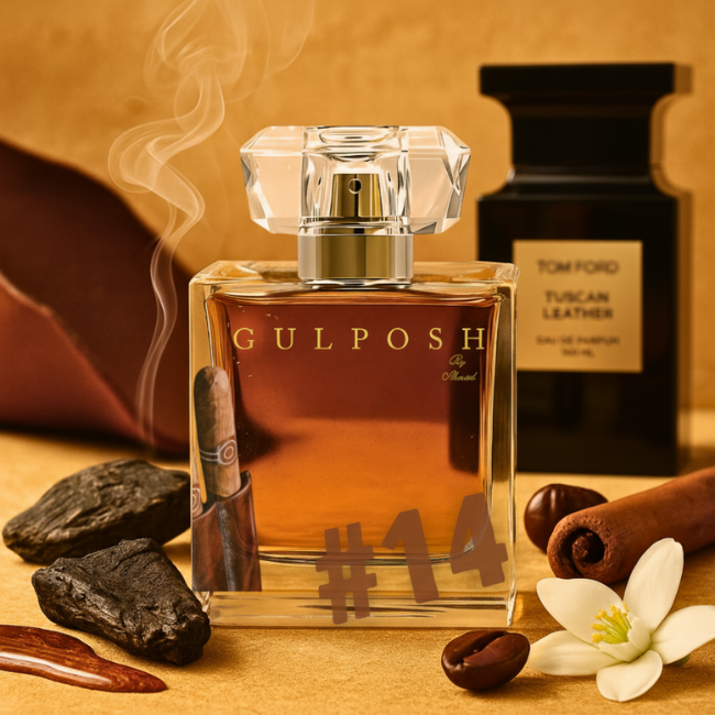tobacco leather cologne No. 14 -Tobacco, Leather