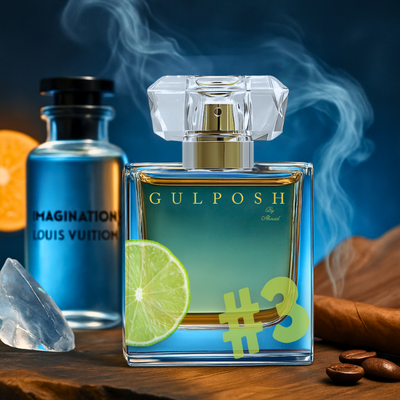 No. 3 - Fresh Lime, Tea Leaves, Sandalwood *Inspired by: Imagination- Louis Vuitton