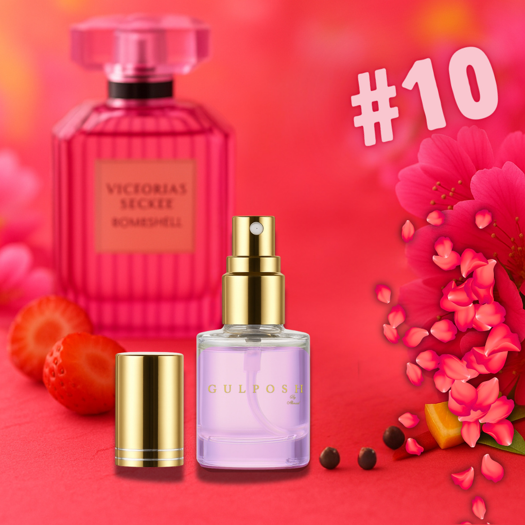 No. 10 - Rose, Peony, Mandarin (Travel Size)