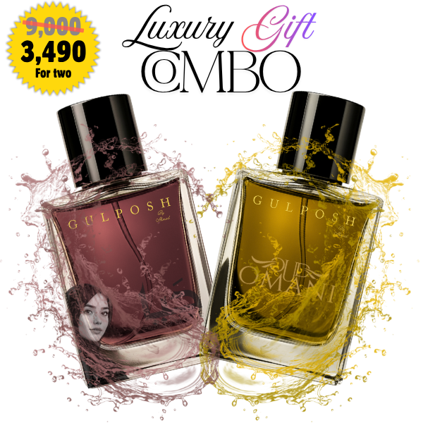 Gulposh Luxury Gift Combo - Oud Omani & Designer Floral | Best Long-Lasting Perfume Set for Women in Pakistan