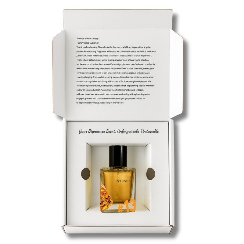 No. 13 -Amberwood,Bergamot,Ambroxan (30 ML INTENSE)