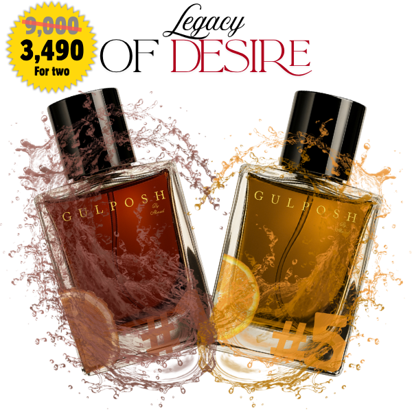 Gulposh Legacy of Desire Combo | Best Lasting Perfume Duo Pakistan | Intense Unisex Fragrance Set