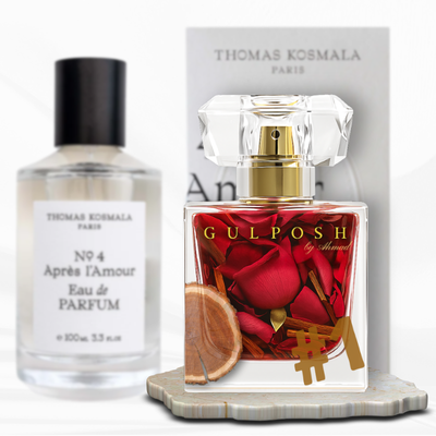 No. 1- Fresh Cut Wood,Turkish Rose,Amber Musk *Inspired by: Après l’Amour- Thomas Kosmala