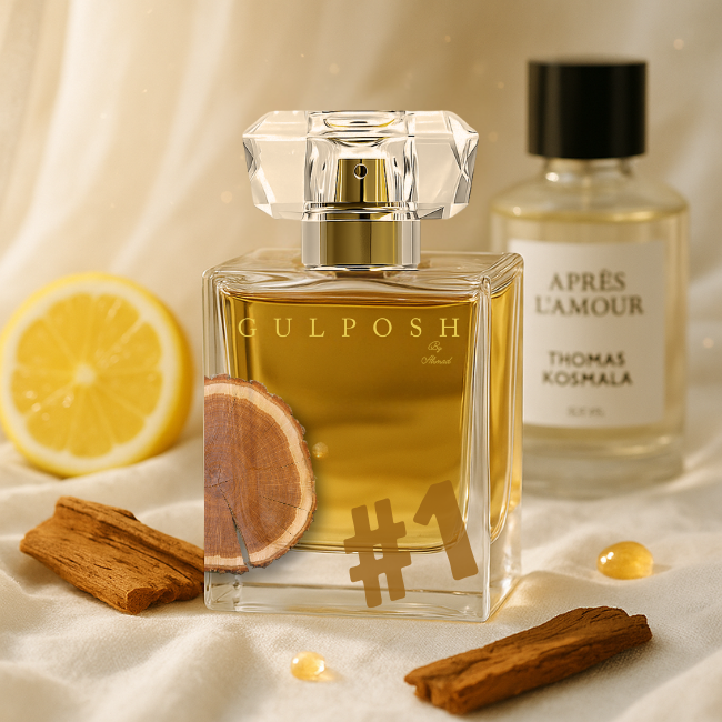 No. 1- Fresh Cut Wood,Turkish Rose,Amber Musk (100 ML)