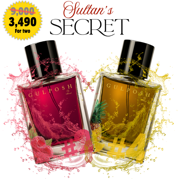 Gulposh Sultan's Secret Combo | Best Long-Lasting Perfume Duo Pakistan | Intense Aromatic Fragrance Set