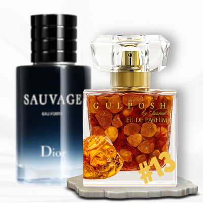 No. 13 -Amberwood,Bergamot,Ambroxan *Inspired by: Sauvage Dior