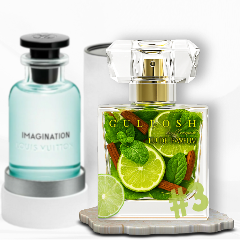 No. 3 - Fresh Lime, Tea Leaves, Sandalwood *Inspired by: Imagination- Louis Vuitton