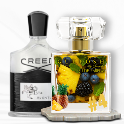 No. 4 - Pineapple, blackcurrant, juniper berries *Inspired by: Creed Aventus