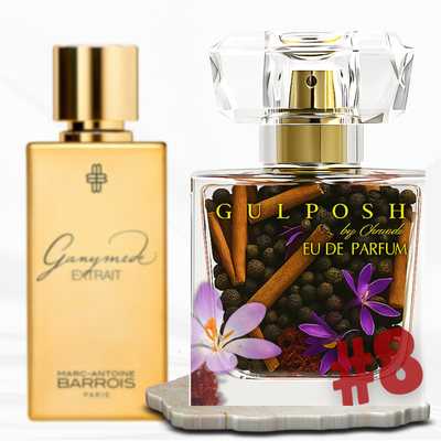 No. 8 - Saffron, Suede, Amber *Inspired by: Ganymede Marc-Antoine Barrois