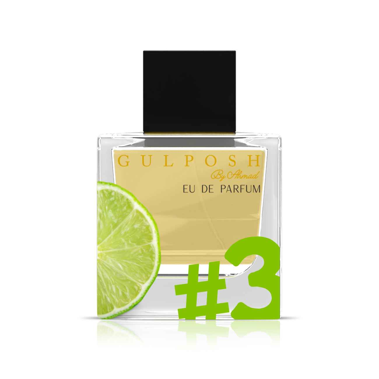 No. 3 - Fresh Lime, Tea Leaves, Sandalwood (100 ML)