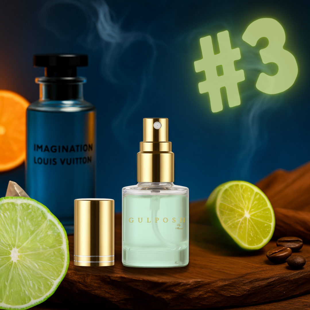 No. 3 - Fresh Lime, Tea Leaves, Sandalwood (Travel Size)