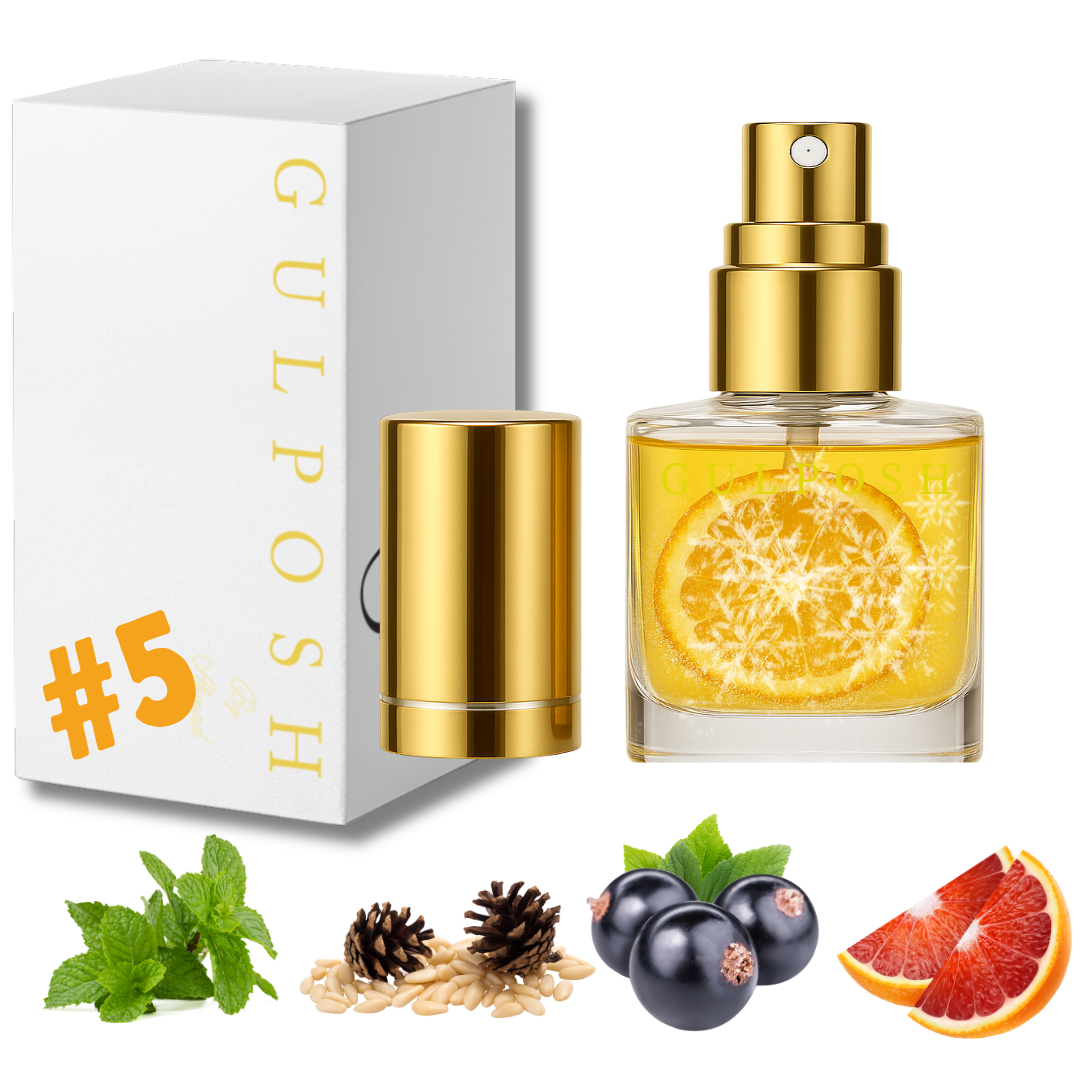No. 5 - Orange, Sandalwood, Mineral (Travel Size)