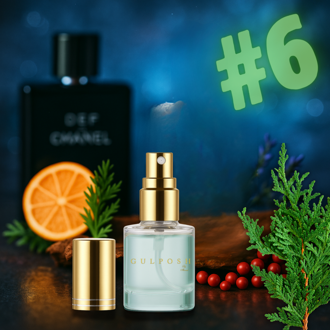 No. 6 - Cedar, Grapefruit, Ginger (Travel Size)