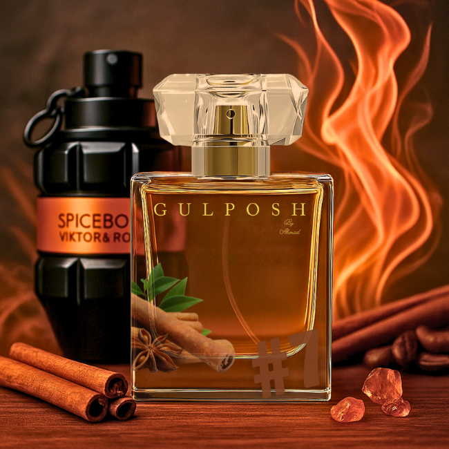 No. 7 - Cinnamon, Black Pepper, Saffron * Inspired by: Spicebomb Extreme Viktor & Rolf