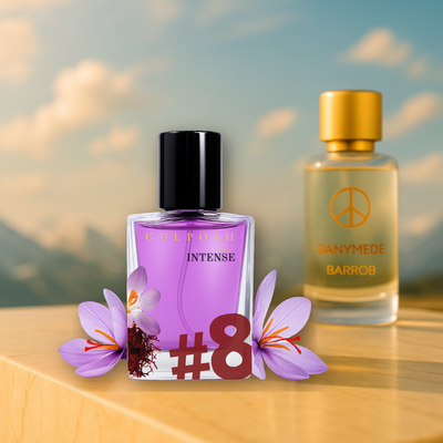 No. 8 - Saffron, Suede, Amber *Inspired by: Ganymede Marc-Antoine Barrois
