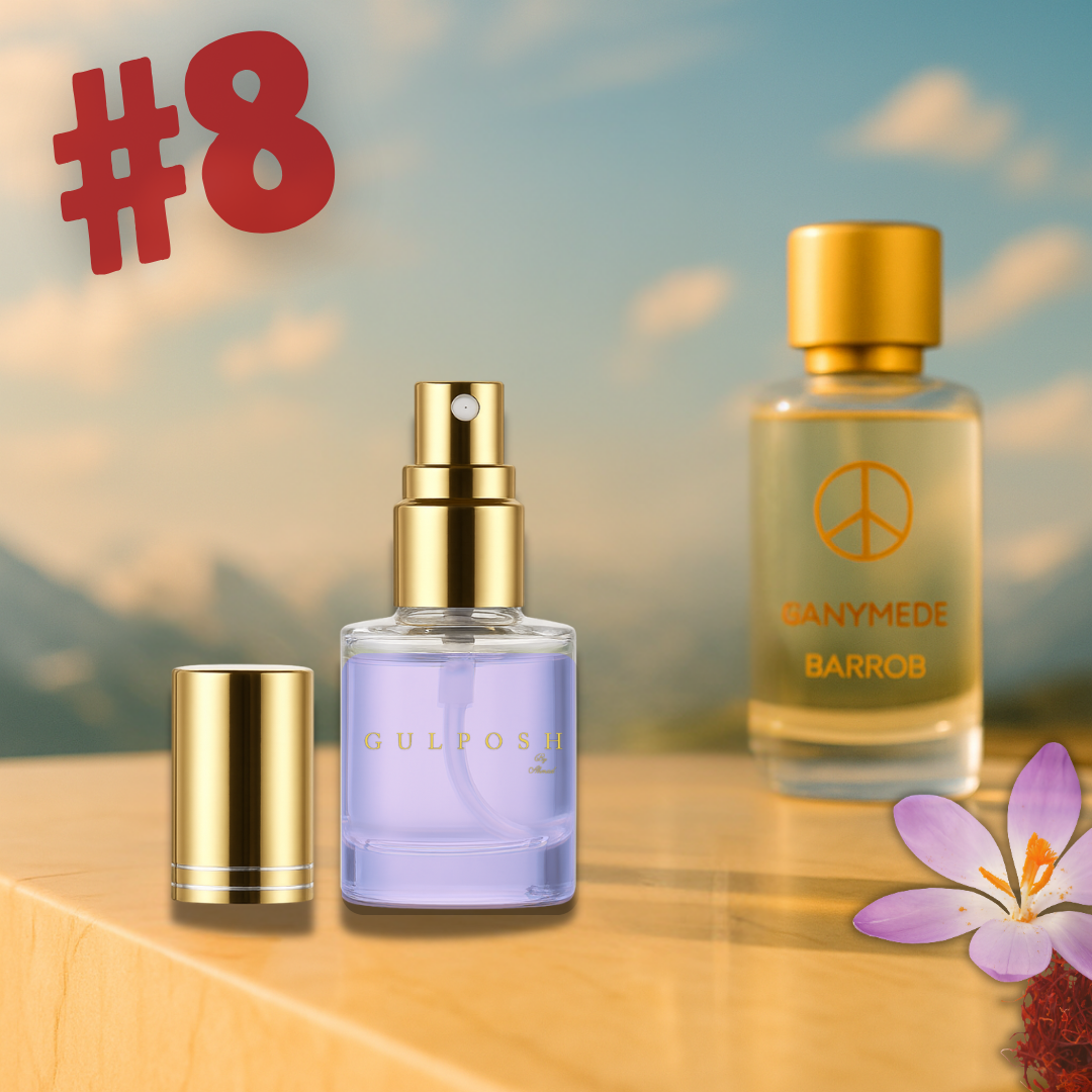 No. 8 - Saffron, Suede, Amber (Travel Size)