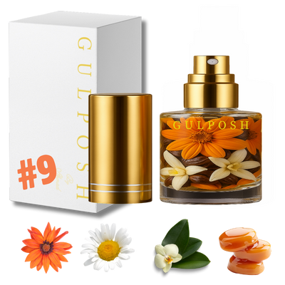 No. 9 - Tithonia Flower,Rose, Vanilla (Travel Size)